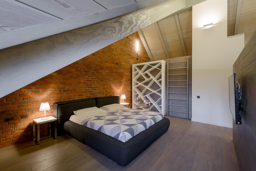 Оформление мансарды