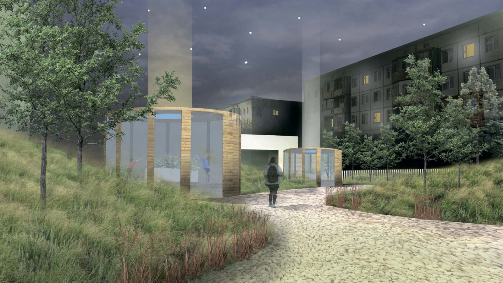 Общественные пространства в Экстремальном климате, г. Якутск