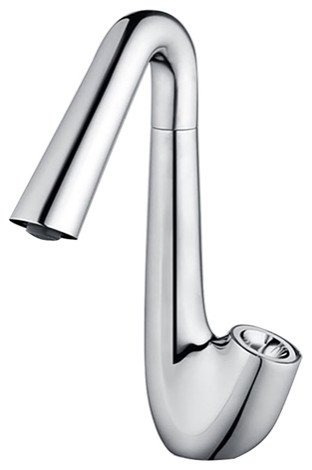 Fontana Commercial Chrome Automatic Sensor Hands Free Faucet ...