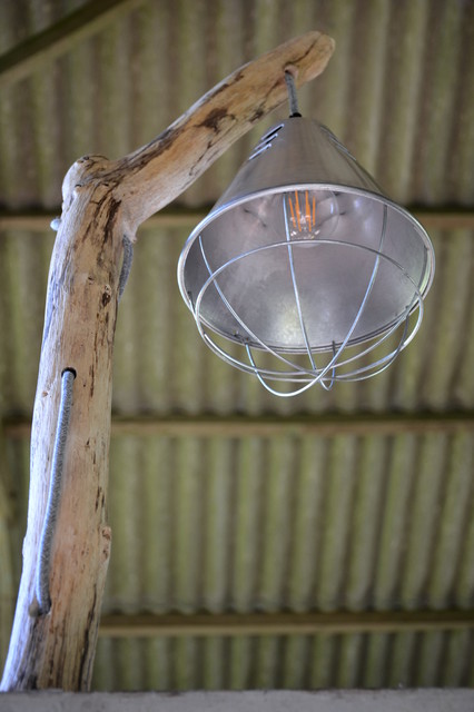 Lampe bois flotté - Lampe design