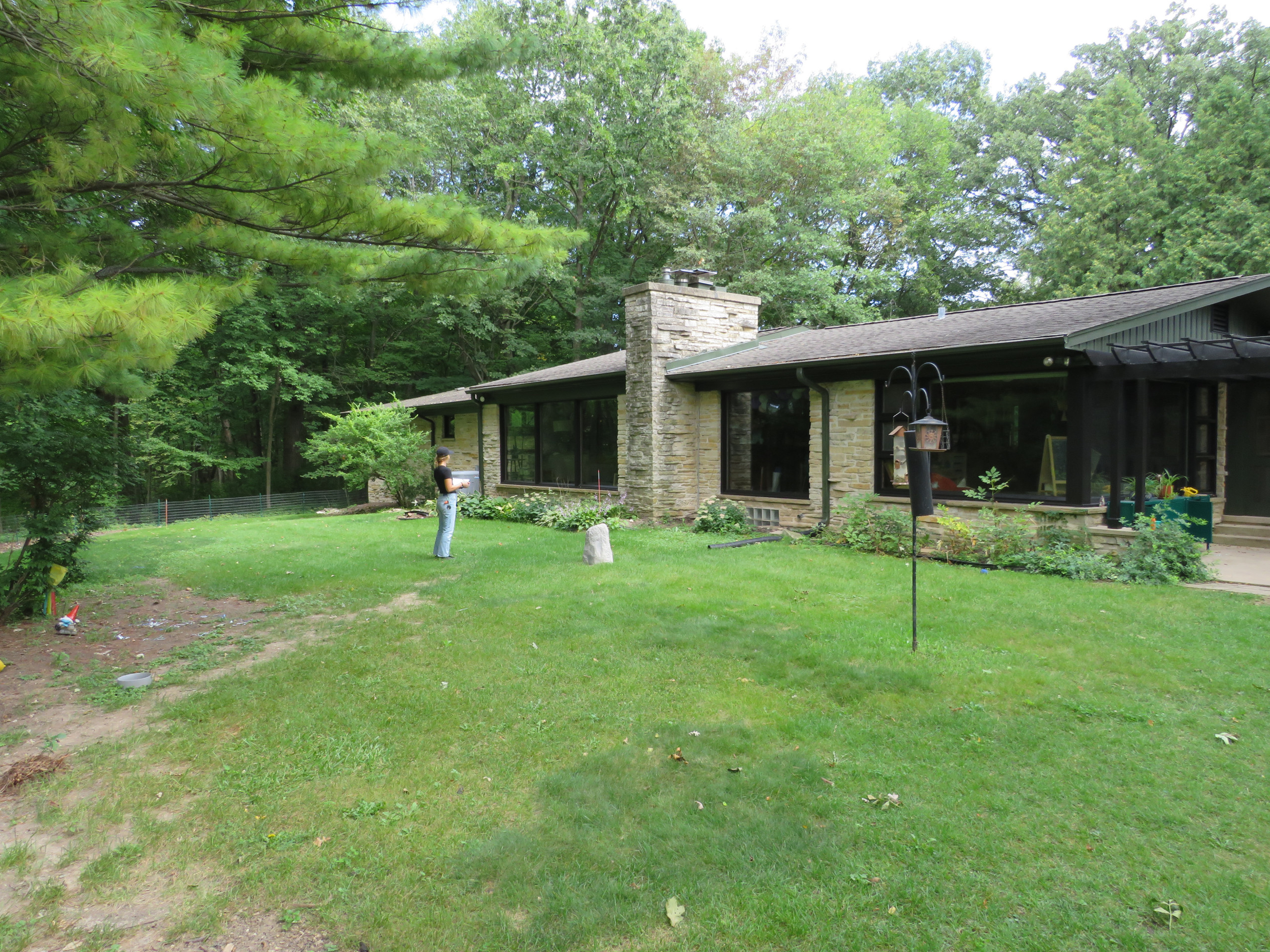 Mid-Century Modern Landscape Renovation - Bayside, WI