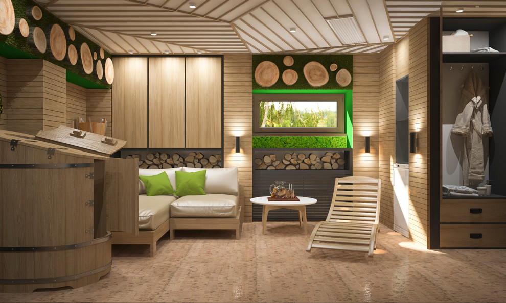 Сауна в загородном доме