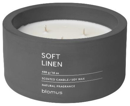 Fraga Candle 3 Wick 5"/13Cm Magnet Wsoft Linen Scent