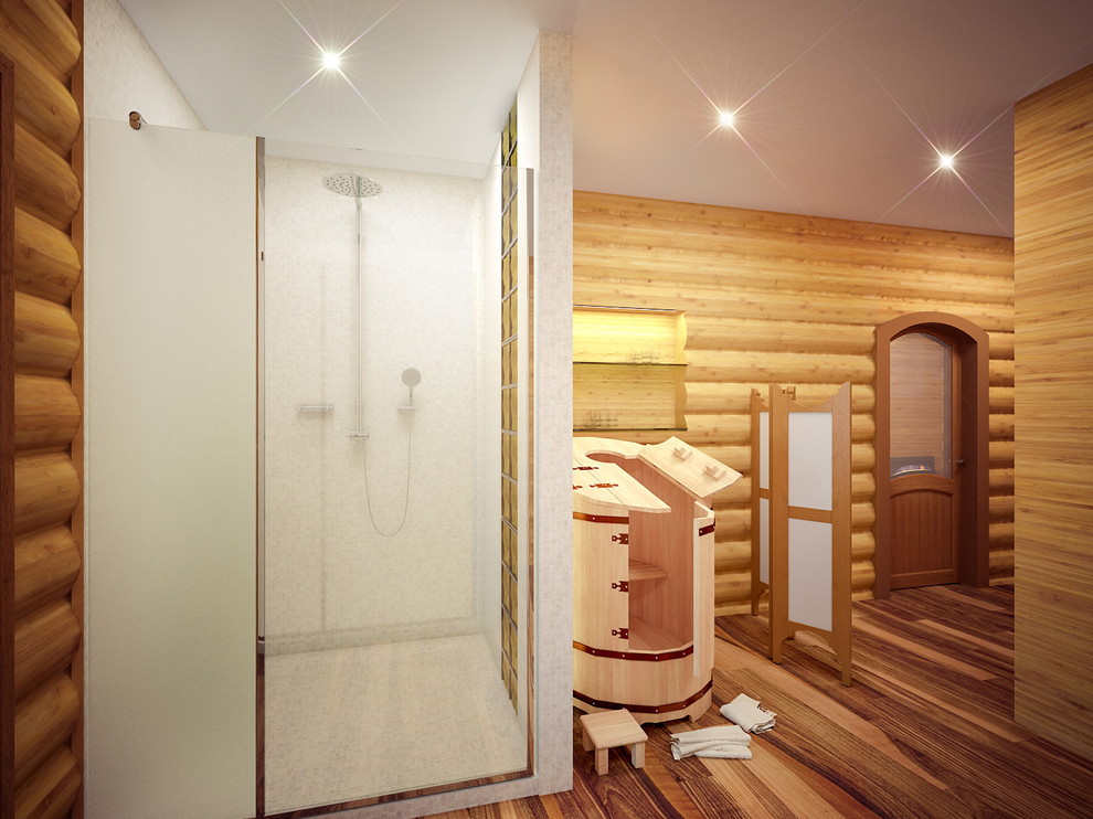 Бревенчатый дом