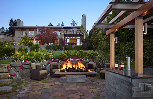 Outdoor living comes to life in these outdoor entertaining spaces.