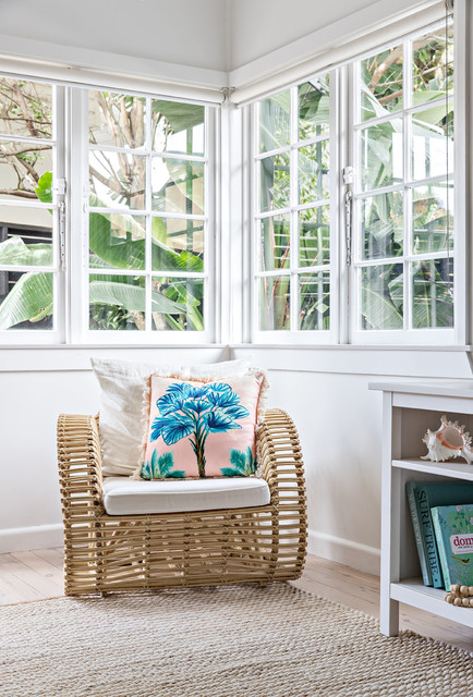 Beachside Abode maritimt-dagligstue