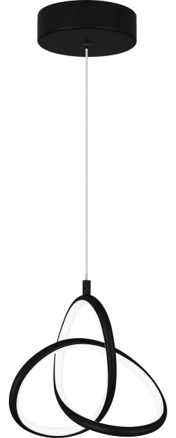 Illoria LED Mini Pendant in Matte Black