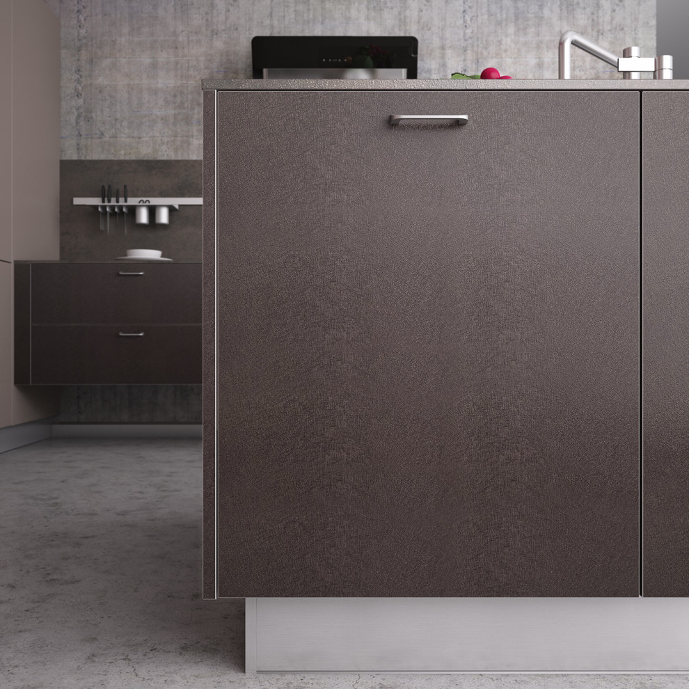 Модульная кухня Impress Shine-Amber