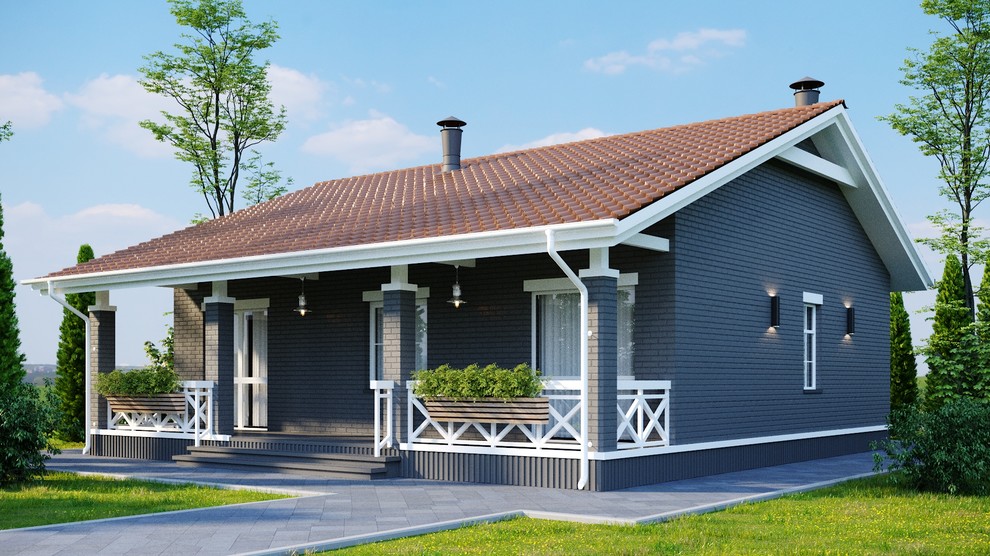 Типовые проекты домов для коттеджного поселка "Летний берег"