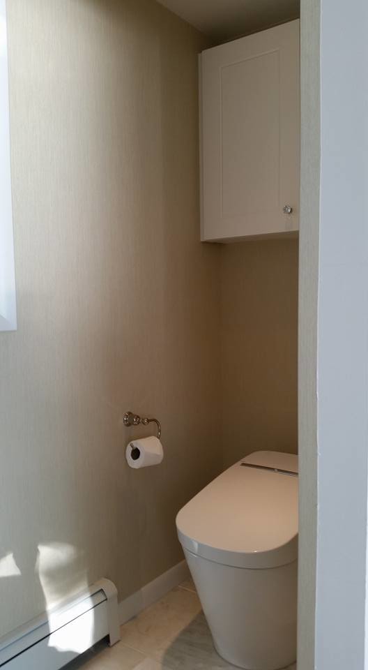 Linen String Wallpaper Install: Master Suite