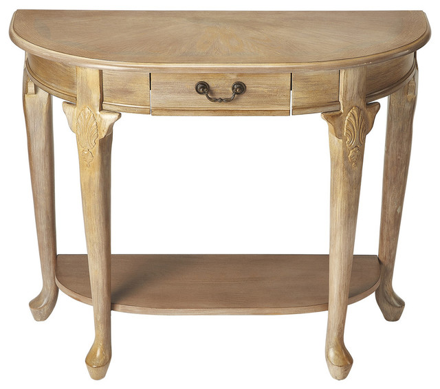 Butler Kimball Driftwood Console Table, Gray Traditional Console