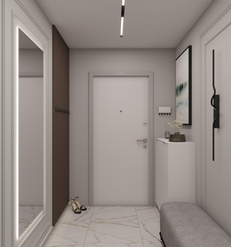 Дизайн-проект 2х комнатной квартиры город Краснодар