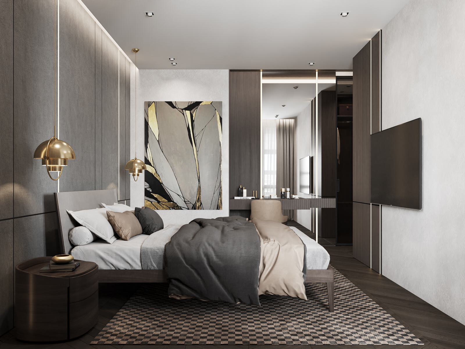 Дизайн четырёхкомнатной квартиры в ЖК "Наследие" | Москва | Россия |