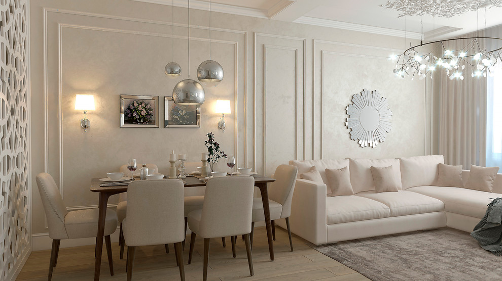 Светлая гостиная