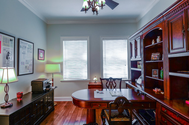 Sunset Park &ndash; Craftsman; Remodel traditional-home-office-and-library