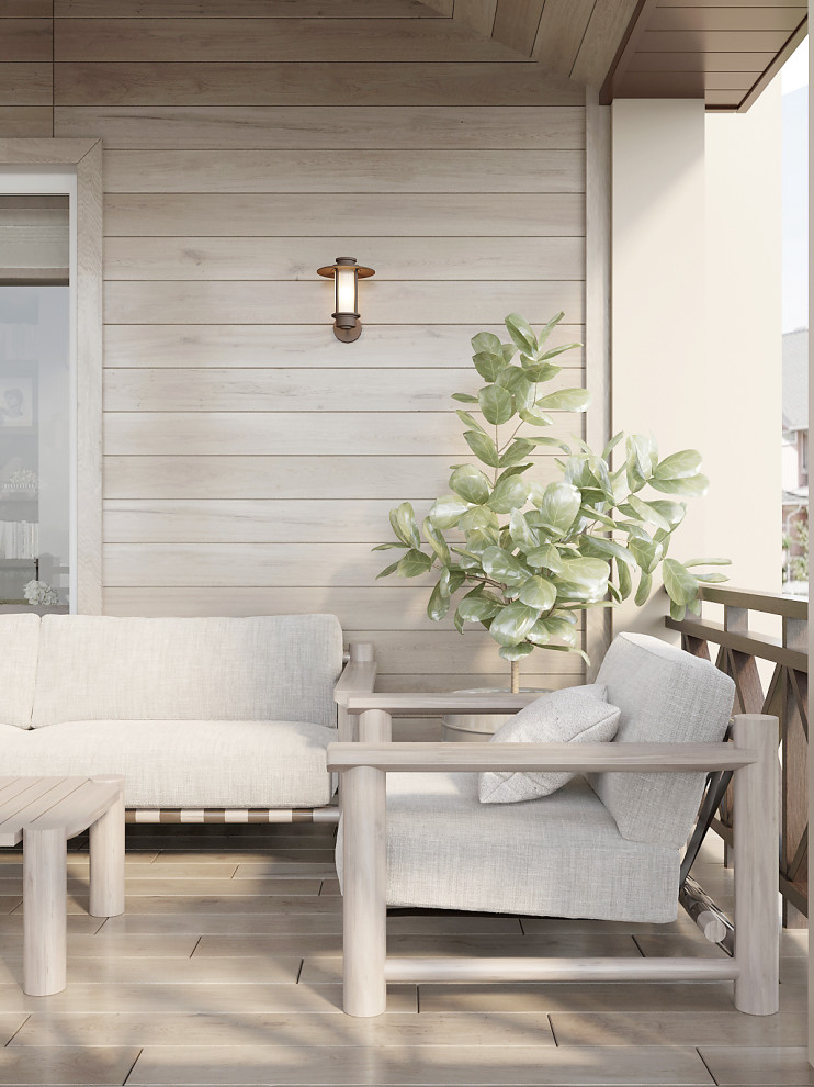 Веранда в загородном доме