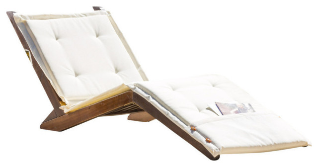 Gdf Studio Midori Mahogany Wood Folding Chaise Lounger Chair With Cream Cushion Transitional Outdoor Lounges By Gdfstudio Houzz - Folding Chaise Lounge With Arms Gdf Studio Midori Mahogany Wood Folding Chaise Lounger Chair With Cream Cushion Transitional Outdoor Lounges By Gdfstudio Houzz - Folding Chaise Lounge With Arms