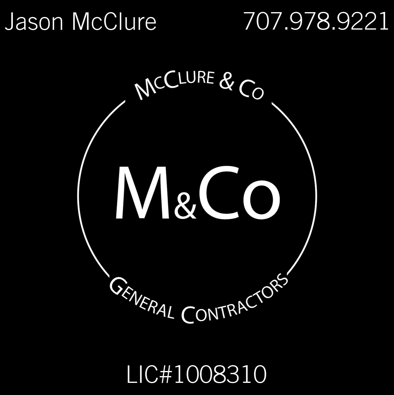 jason mcclure contracting