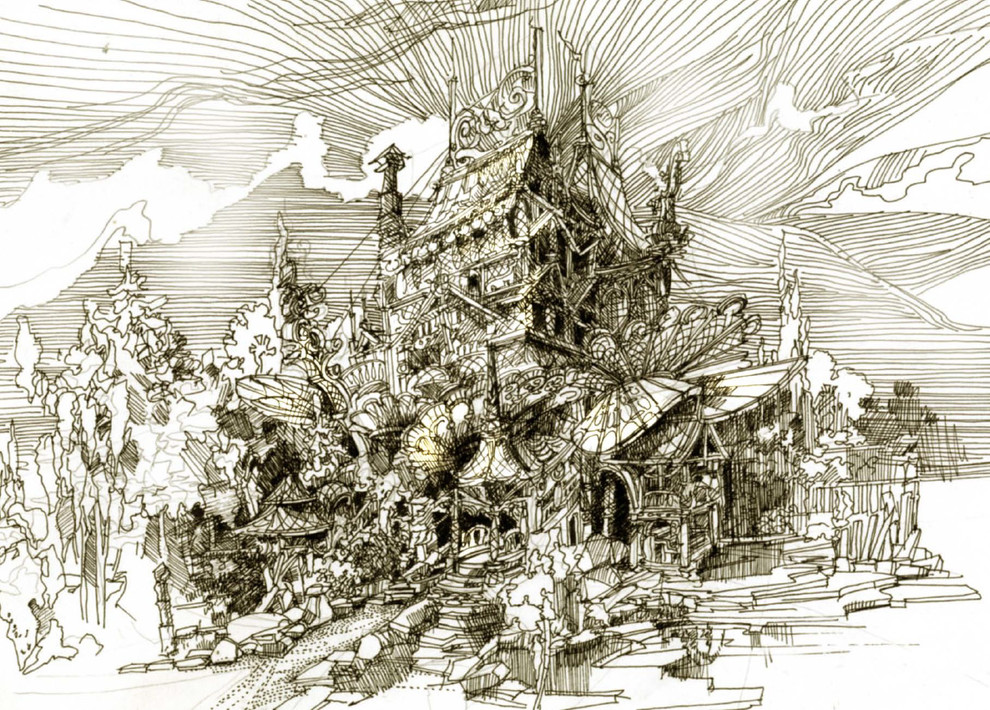 Эскизы - архитектура