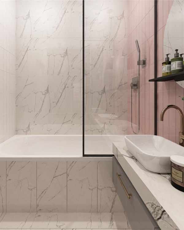 Квартира "Морской бриз" в стиле сканди 90 кв.м. в