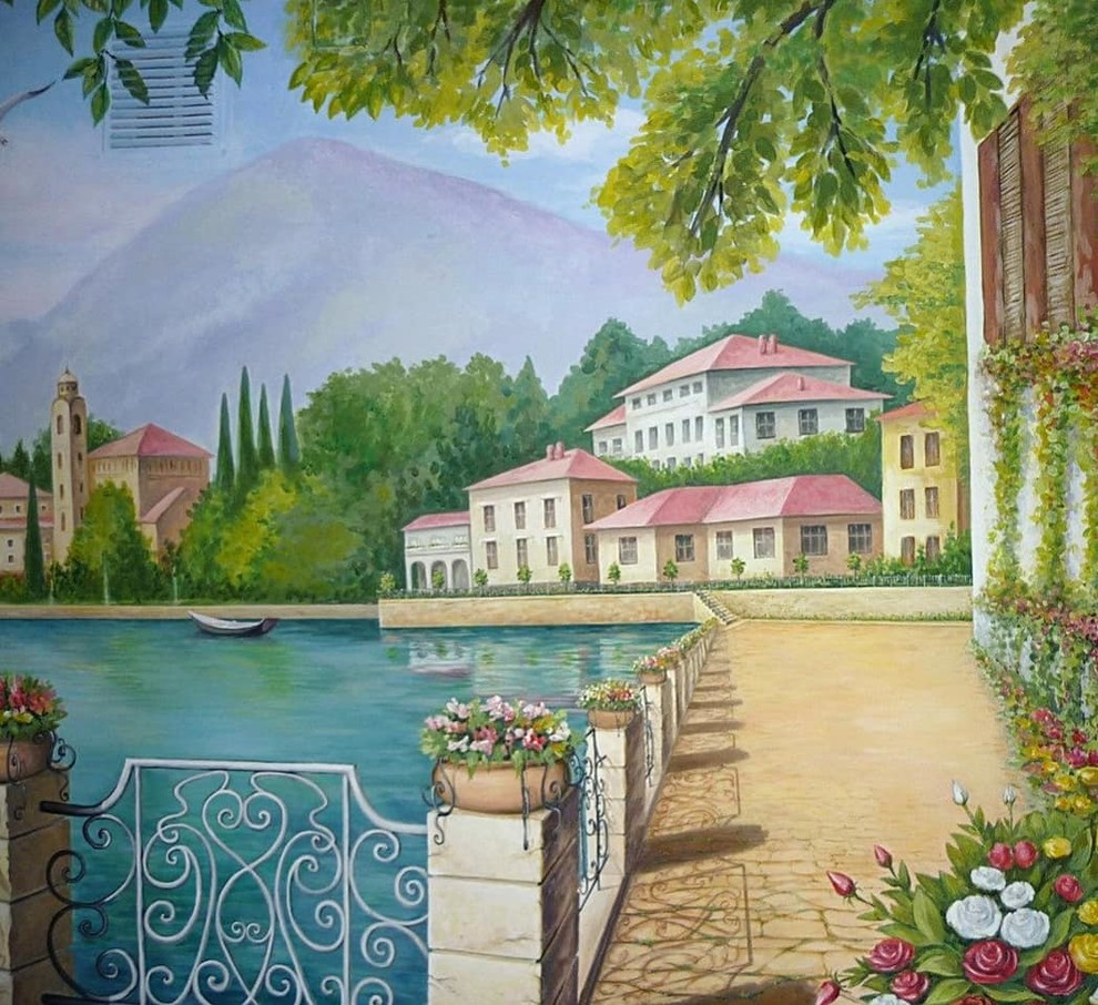 Роспись / пейзаж