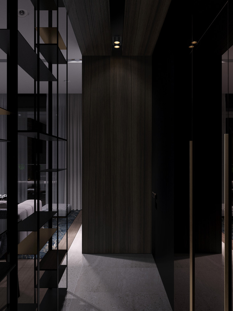 Темная квартира для светлой пары