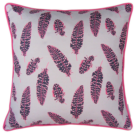 Guinea Fowl Feather Cushion