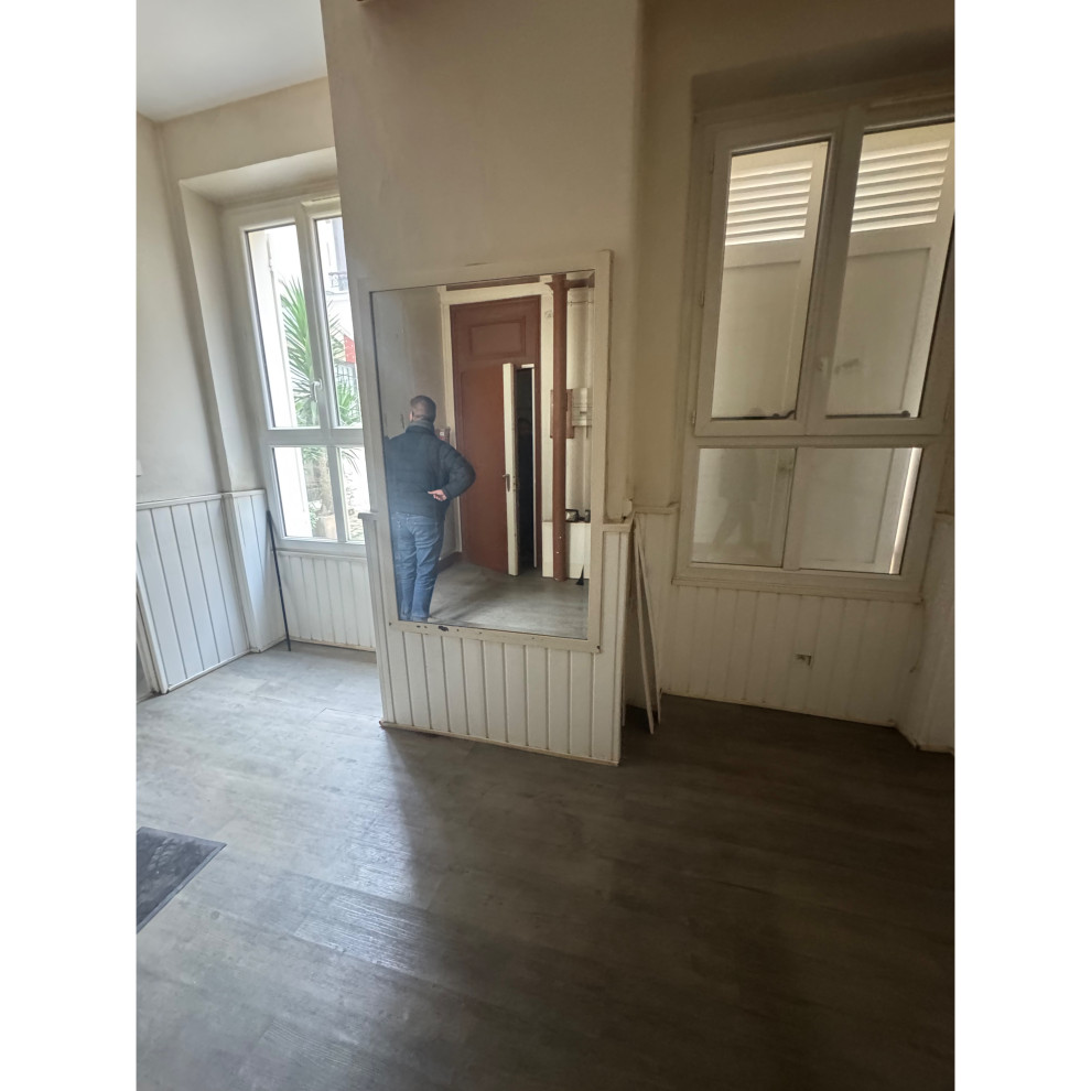 Projet Louis Blanc, rénovation d'un studio de 15m2