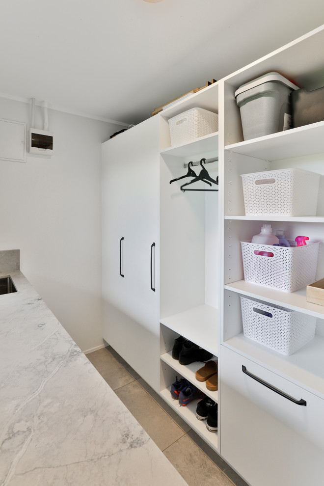 Laundry Modern Laundry Room Auckland by Cutting Edge