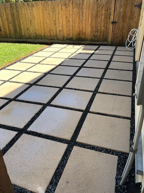 Back Patio Pavers