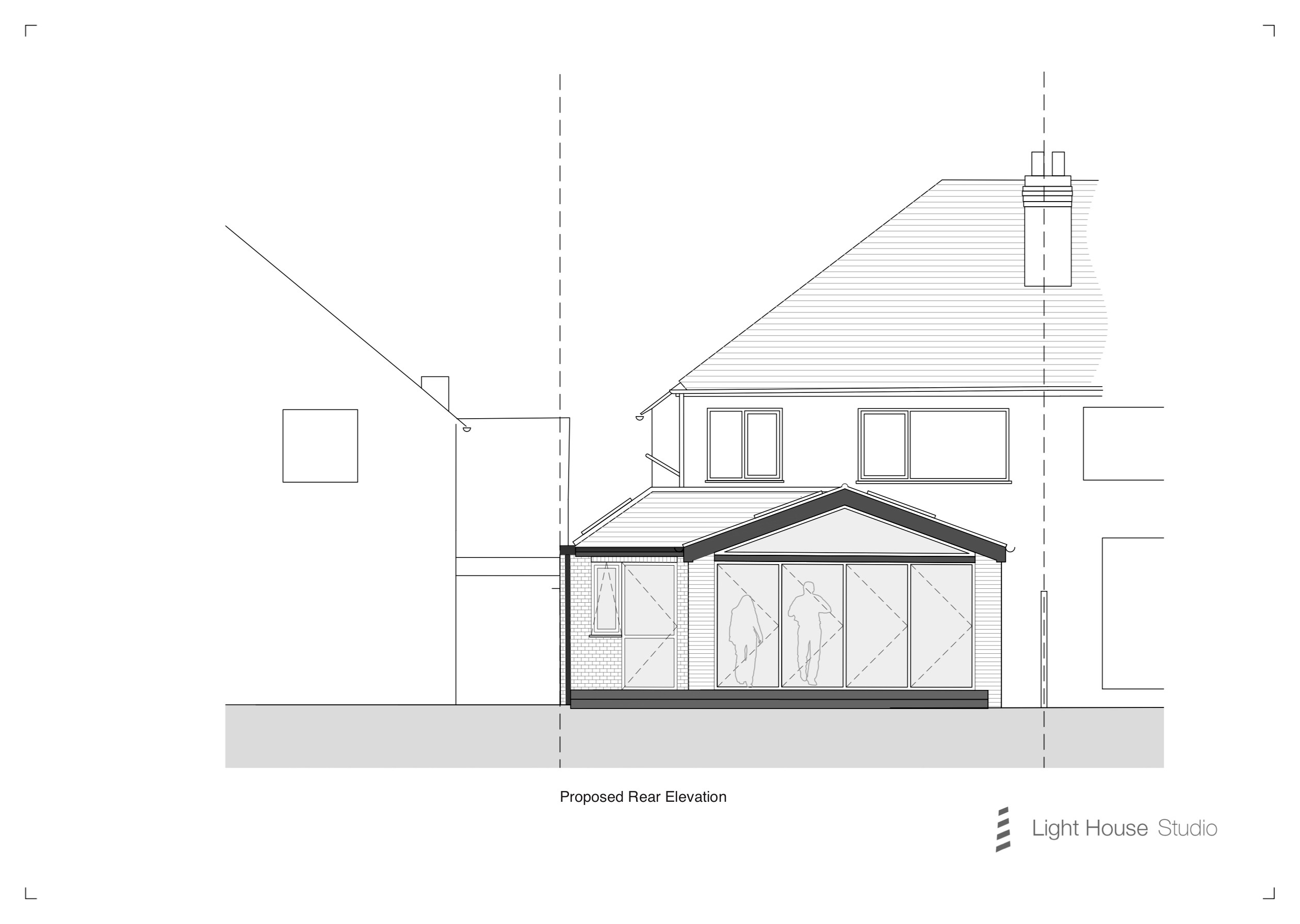 Proposed Rear Elevation