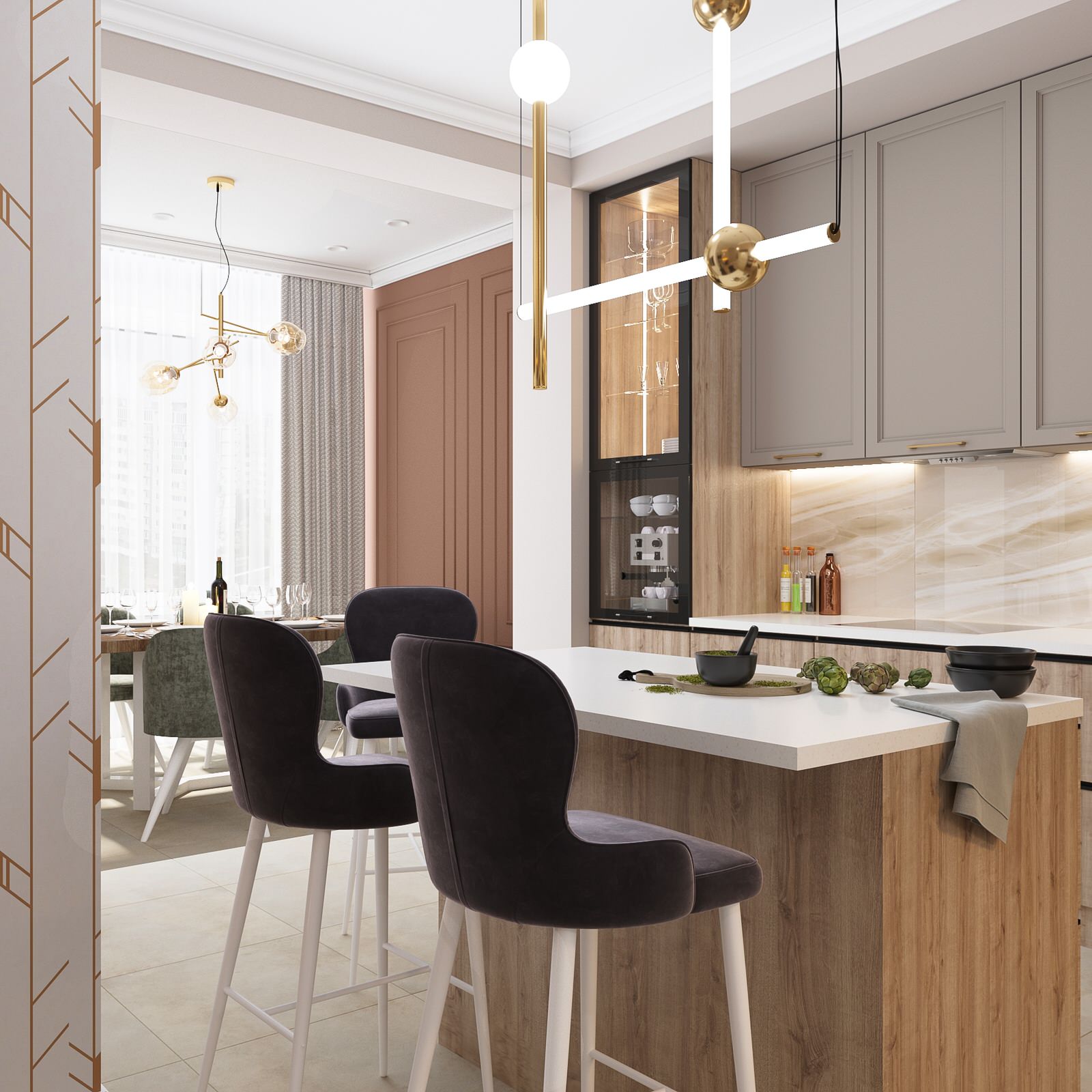 Трехкомнатная в ЖК Перспектива