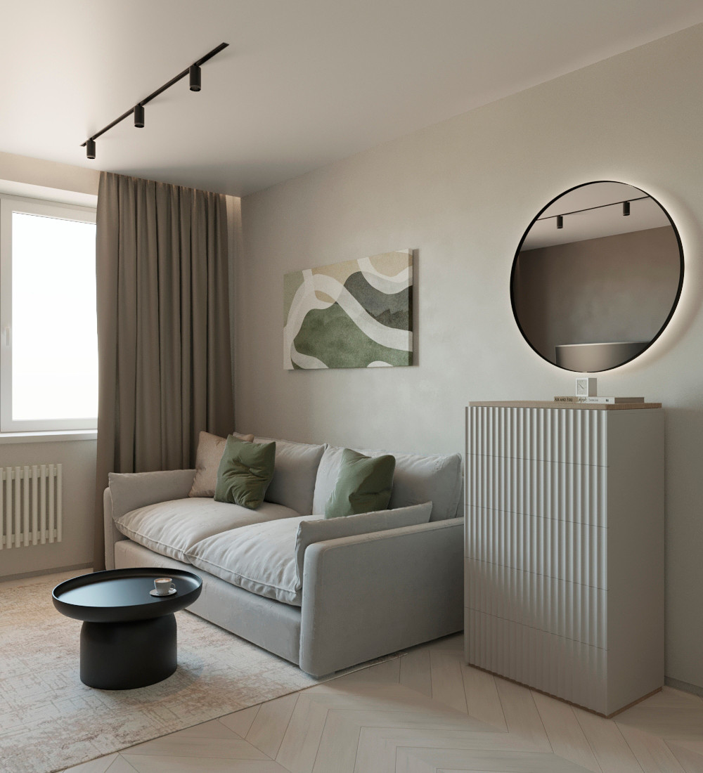 Квартира для холостяка в современном стиле