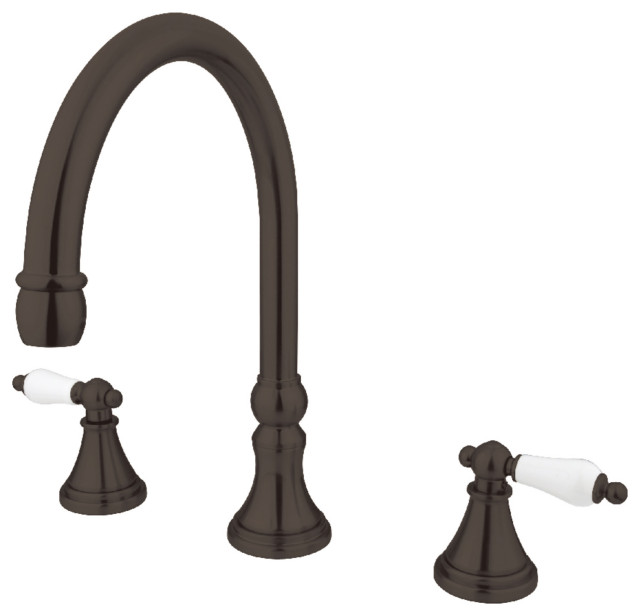 Kingston Brass Roman Tub Faucet Traditional Tub And Shower Faucet