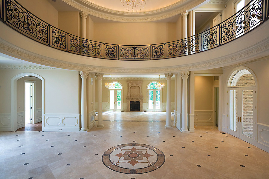 Inspiration for an expansive traditional entryway in DC Metro.
