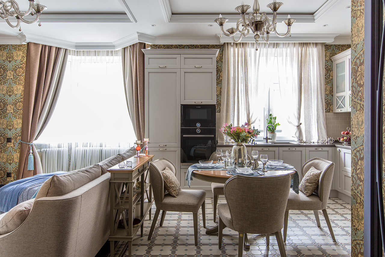 ЖК Алые паруса - квартира в классическом стиле