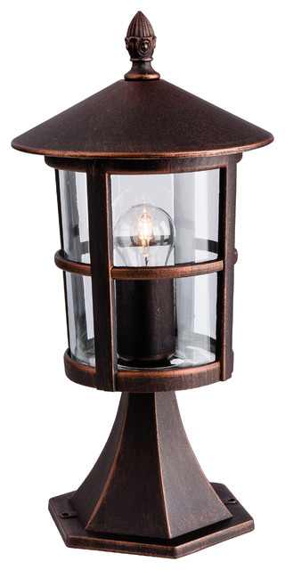 Stratford Lantern Lamp Post, Bronze