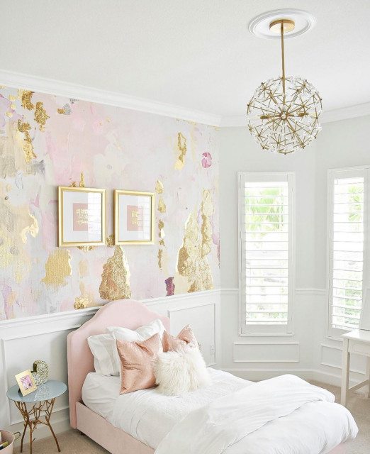 Little Girls Bedroom for Genevieve & Georgia | A Whimsical Chic Makeover »  We're The Joneses