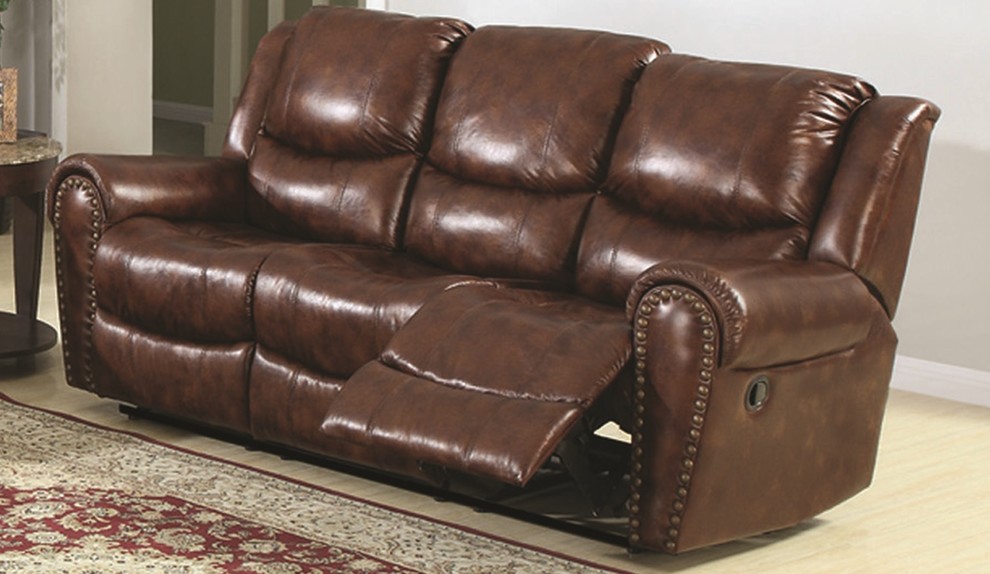 Sunset Trading Oxford Double Reclining Sofa