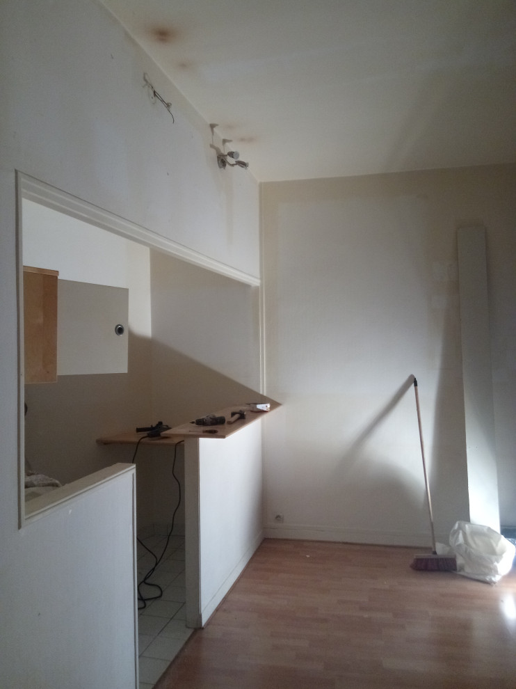 Rénovation studio 25m2 à Paris