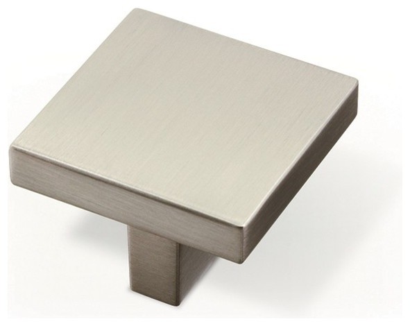 1 25 32 Flat Square Contemporary Cabinet And Drawer Handle