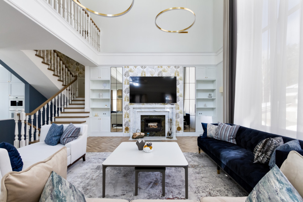 2023_Коттедж, гостиная