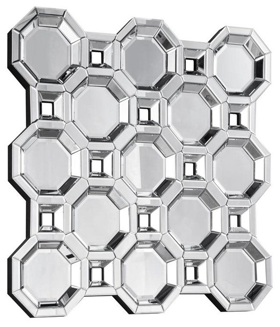 Elegant Wall Mirrors elegant lighting modern mirror - 43.3" x 43.3" x 1.8"- clear Elegant Wall Mirrors elegant lighting modern mirror - 43.3" x 43.3" x 1.8"- clear