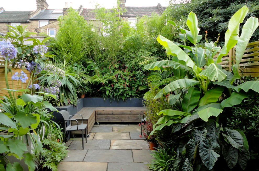 Tropical garden in London.
