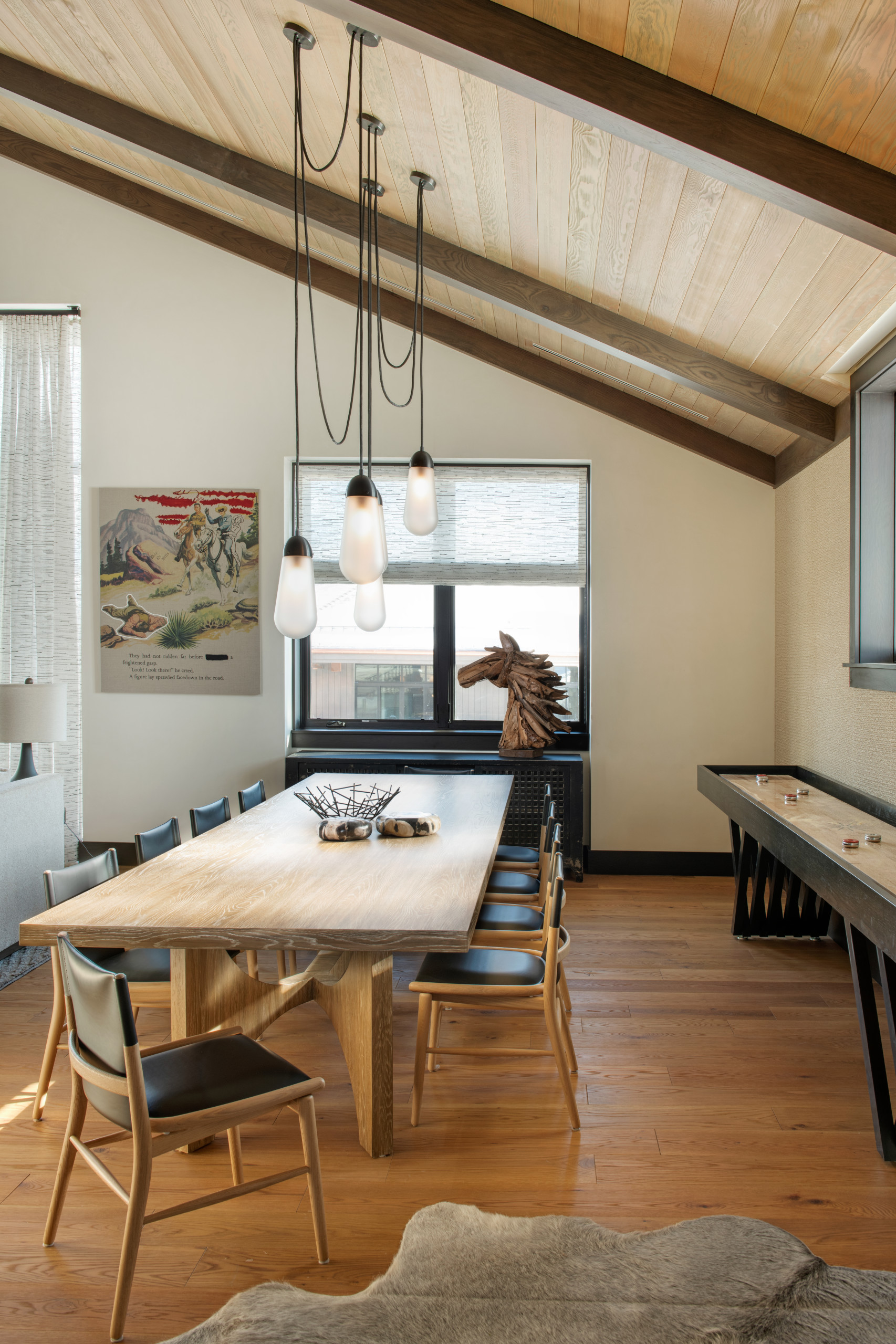 75 All Ceiling Designs Dining Room Ideas You'll Love - January, 2026 | Houzz, image size:1706x2560