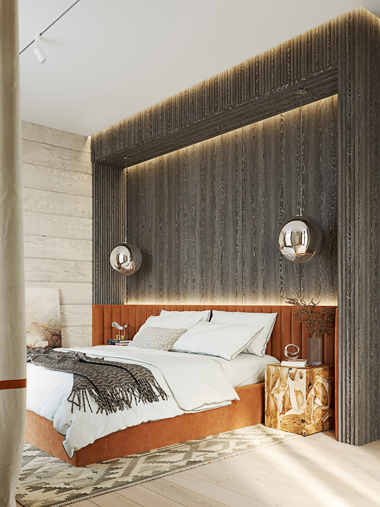 Яркий интерьер дачи на Дубровке