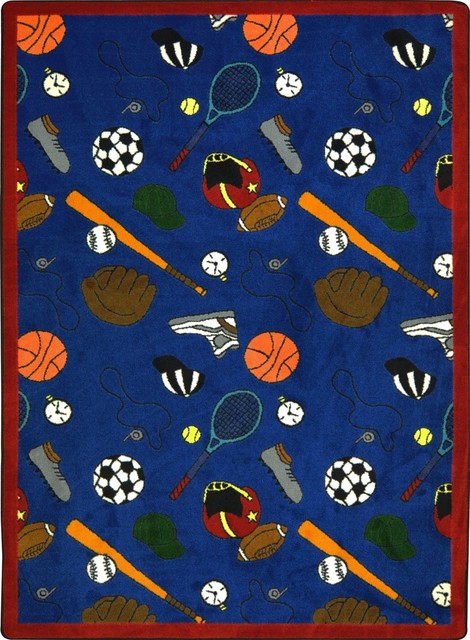 Games People Play, Gaming & Sports Area Rugs Multi-Sport Rug