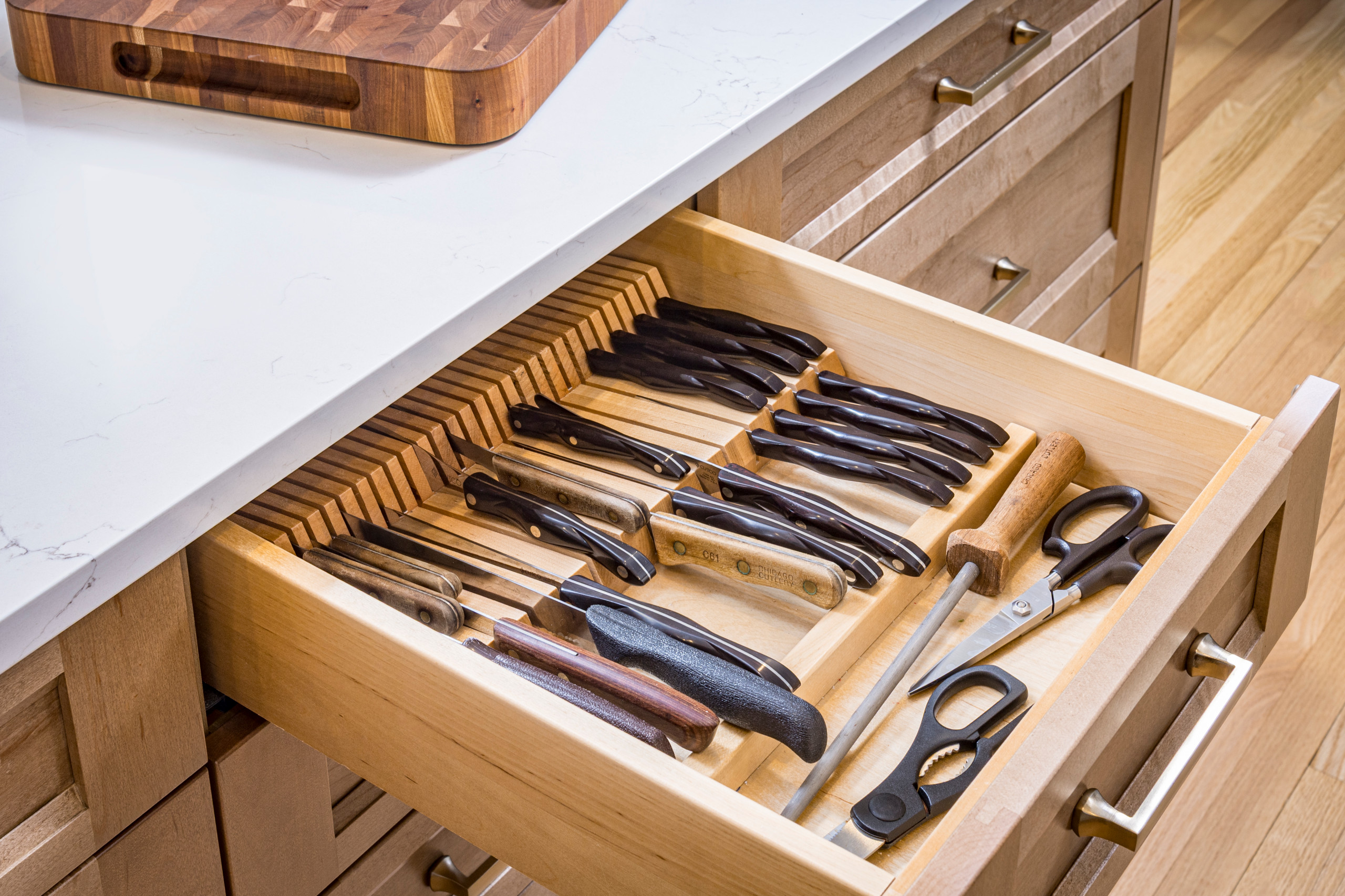 Warm White & Wood Kitchen Remodel Harrisburg, PA