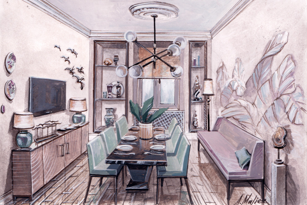 ШИК Клубный дом на Басманной 74 м2