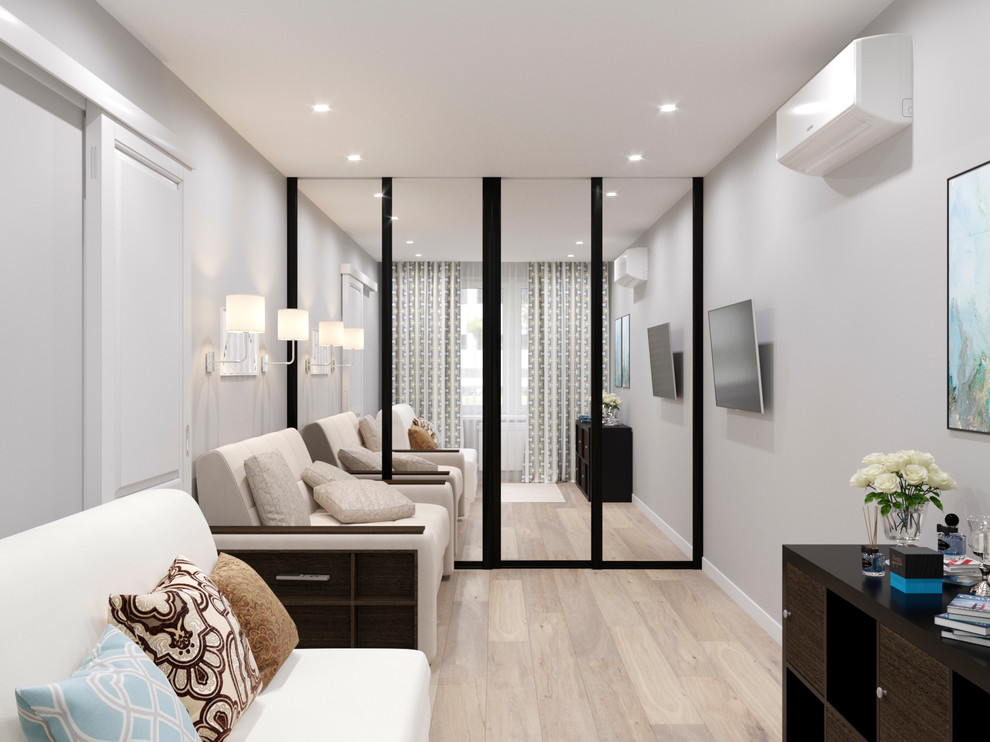 "Скандинавский стиль, 45 м2"